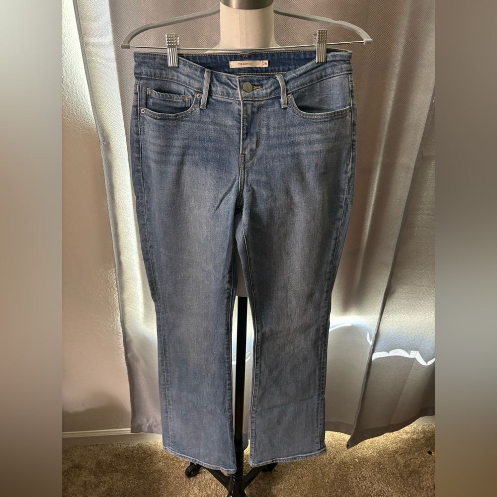 715 Bootcut LEVIS Classic Blue Women's Jeans